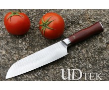 Full tang ZL01 8 inch Damascus steel kitchen chef knife UD405291
